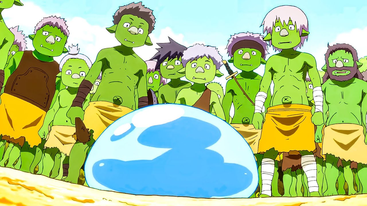 Ele REENCARNOU como um SLIME FRACOTE e se torna mais PODEROSO quando sobe de NÍVEL - ANIME RECAP