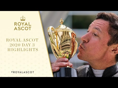 Day 3 Highlights | Royal Ascot 2020 | Stradivarius wins a third Gold Cup