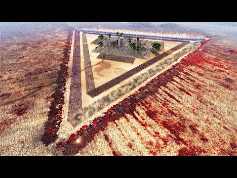 6,000,000 DEMON ARMY vs HUMAN ARMY - Ultimate Epic Battle Simulator 2