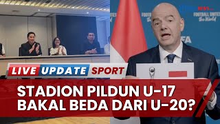 Berbarengan Liga 1 2023/2024, Erick Thohir Belum Tentukan Stadion untuk Piala Dunia U-17 Mendatang
