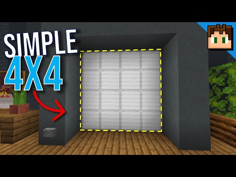 Tomco - The 4x4 PISTON DOOR! [Minecraft Bedrock 1.20] +Tutorial