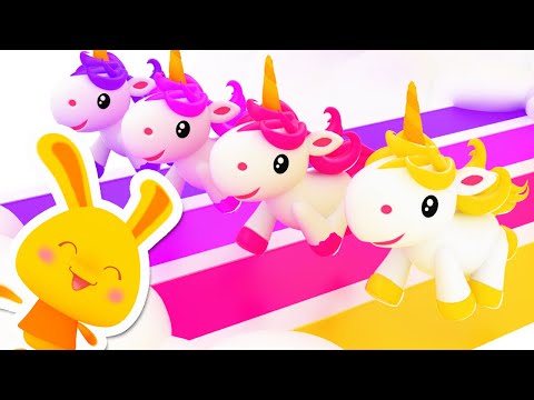 Les Licornes de Couleurs | Apprendre les couleurs avec les Licornes | Titounis Comptines Chansons