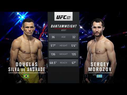 Douglas Silva vs. Sergey Morozov | FULL FIGHT | UFC Mexico