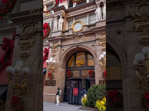 Christmas in New York City 🎄clips taken November 4th, 2024