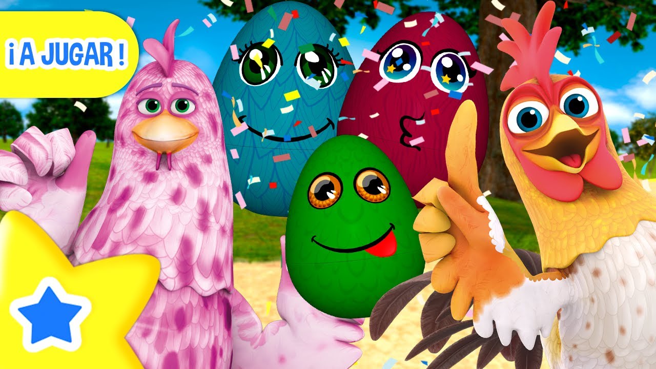 10 Huevos Sorpresa de Colores en La Granja de Zenón | La Granja de Zenón