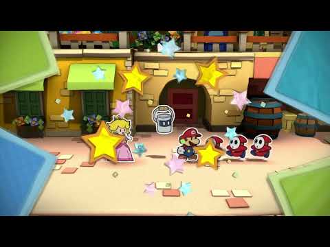 PORT PRISMA | Paper Mario: Color Splash [FIRST STAR] Gameplay Playthrough Part 1 | Nintendo Wii U