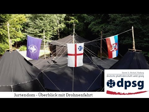 Jurtendom - Überblick mit Drohnenfahrt