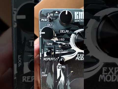 KMA Machines *Limited Edition* Cirrus delay & reverb pedal UNBOXING!