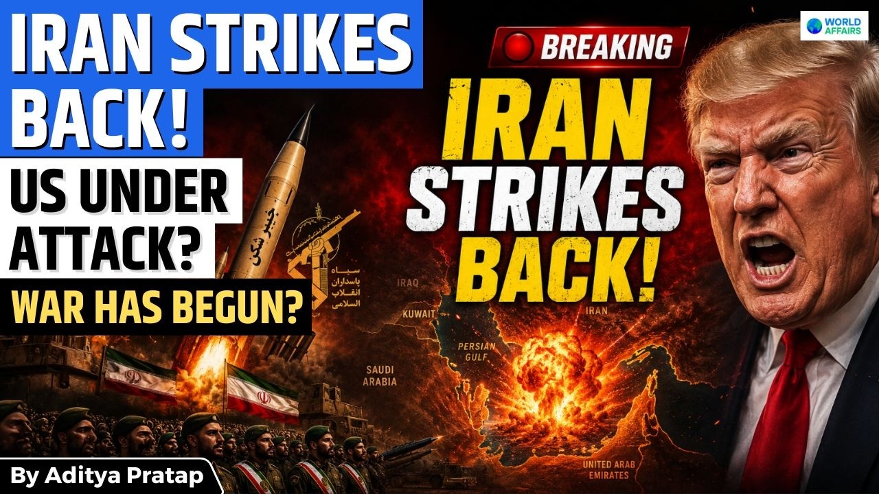 IRAN STRIKES US BASES! | Kuwait & Bahrain Under Missile Attack | Middle East War Escalates