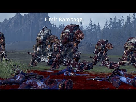Total War Warhammer: Fimir Rampage (Norsca DLC)