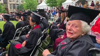 Mandy Patinkin&#39;s Aunt June graduates at 90