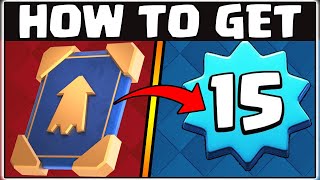 HOW TO GET ELITE WILD CARDS & LEVEL 15 CARDS IN CLASH ROYALE!