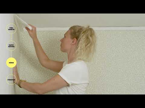 Tapetsera - Så gör du. Steg för steg.