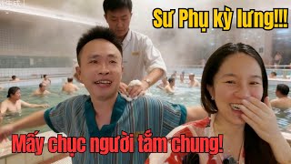 “Đỏ mặt” lần đầu trải nghiệm TẮM CÔNG CỘNG ở Trung Quốc - Mấy chục người tắm chung!!!