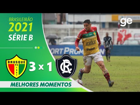 Gols e lances de Brusque x Remo