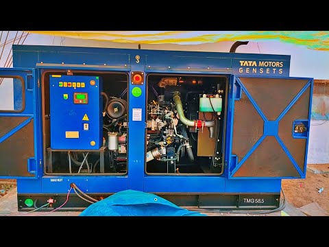 62.5 KVA THREE PHASE TATA DIESEL GENERATOR