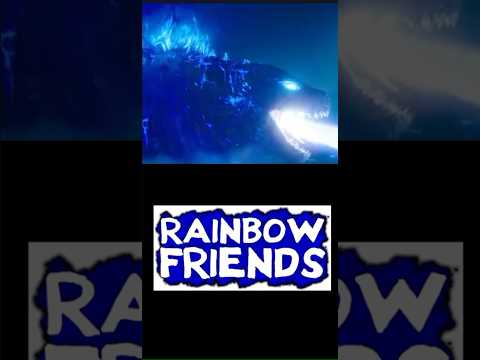 Godzilla vs Rainbow Friends #godzilla #rainbowfriends #edits #shorts #edit
