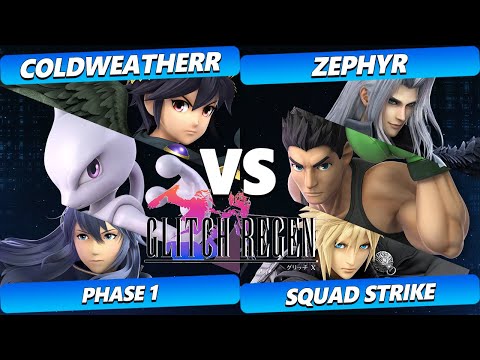 Glitch Regen Phase 1 - ColdWeatherr Vs. Zephyr - Smash Ultimate Tournament