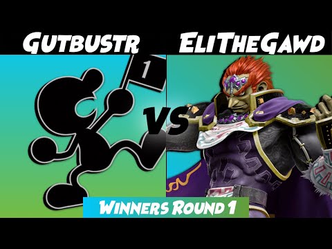 SoS 06/18 | Winners R1 |  Gutbustr [Game&Watch]『VS』EliTheGawd [Ganondorf] | Smash Ultimate SSBU