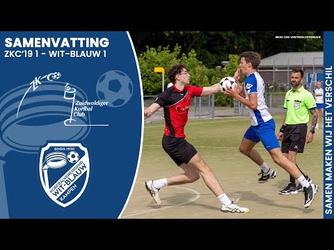 WIT-BLAUW HOUDT HET TOT VLAK NA RUST SPANNEND | Samenvatting ZKC'19 1 - Wit-Blauw 1