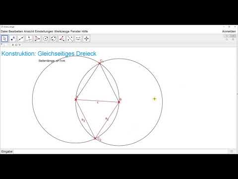 07a Konstruktion: Gleichseitiges Dreieck
