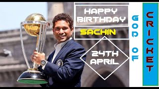 Sachin Tendulkar BIRTHDAY  Tribute Video  Happy Bi