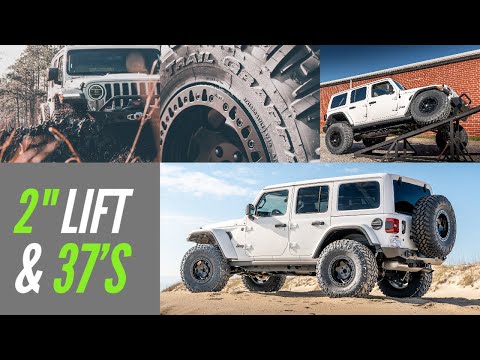 2" LIFT w/37s TESTED! Dynatrac EnduroSport JL Suspension Review