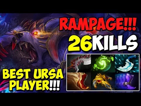 [Meracle] The Best Ursa Player  9Min = Blink Dagger 26Kills Please Don't Steal My Rampage Dota 2