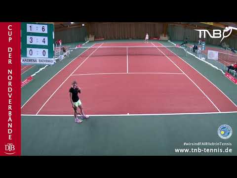 Cup der Nordverbände - Court 2 - 02.03.2022 - Lea Emilia KAEMENA vs. Kristina SACHENKO