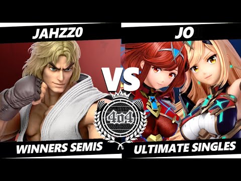 4o4 Smash Night 99 - InC| Jahzz0 (Ken) vs EVC| jo (Mythra, Pyra) - Winners Semi-Final