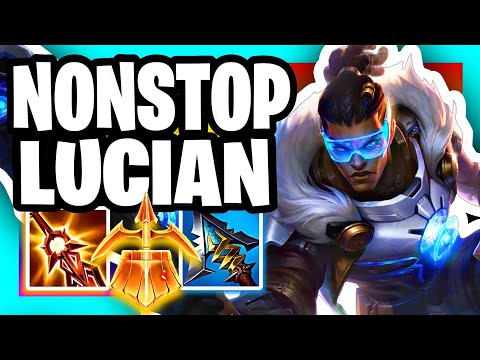 LUCIAN THE "SOLARI CHARGEBLADE" ENJOYER | Wild Rift