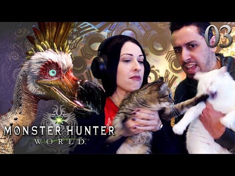 Monster Hunter World Walkthrough Part 3 - Who's Gonna Get the Chicken???