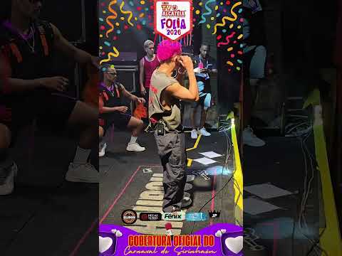 TV Alcatéia na folia 2026 Roginho no Carnaval de barra de Sirinhaém-PE.