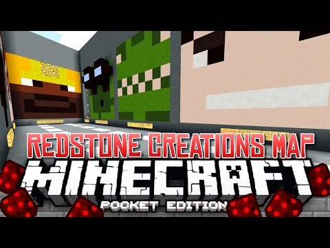 Dallasmed65 - Minecraft PE - Redstone Creations Map!