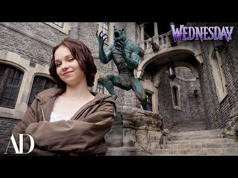 Touring the ‘Wednesday’ Season 2 Part 2 Set (ft Emma Myers) | Set Tour | Architectural Digest