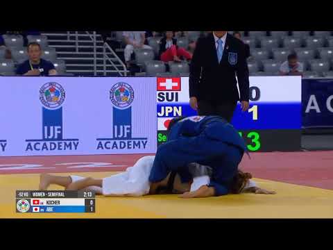 Fabienne Kocher vs Uta Abe | Semi-Final -52 Zagreb Grand Prix 2022