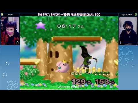 Salty Spitoon Melee #19 Winners Semis - Khalid (puff) vs KoDoRiN (marth)