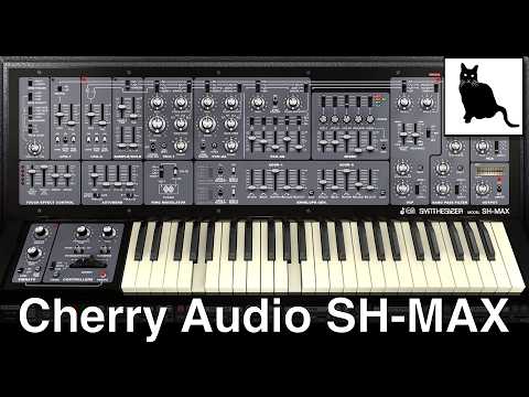 Cherry Audio SH-MAX - Roland's SH series reimagined! (Demo / Tutorial)