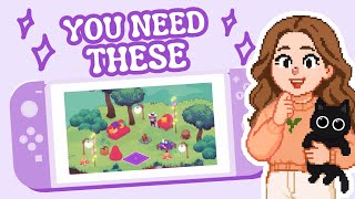 8 NEW Cozy Nintendo SWITCH Games You NEED to Play in August 2025!