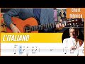 L'Italiano | Toto Cutugno | Tutorial Chitarra | Accordi | Canzoni Facili