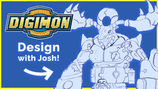 🔴 How to Draw Your Own Digimon! | Digimon Art Style Breakdown