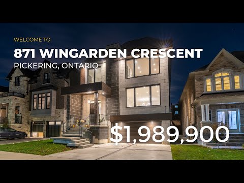871 Wingarden Crescent, Pickering | Cinematic Real Estate Video Tour | SkySight.ca