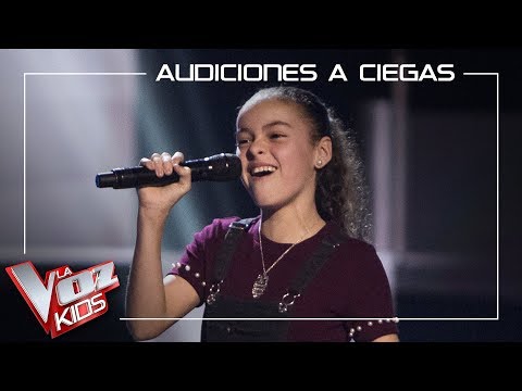 Marta Berlín - Ex's and oh's | Blind Auditions | The Voice Kids Antena 3 2019