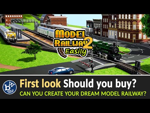 Model Railway Easily 2 first look and impressions. We build a layout looking at the game features - YouTube