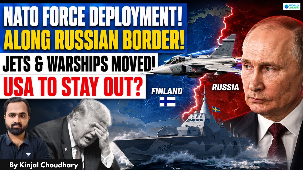 NATO Moves Jets & Warships to Russia Border! Will Trump Keep USA Out? BALTIC On High Alert | Kinjal