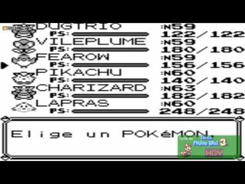 Pokémon Azul-Español- Capturando a Mew (Final de la guía)