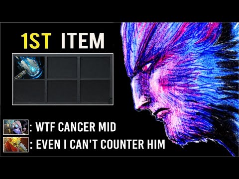 CANCER HERO To COUNTER Tinker Mid! Even Hard Counter BH Can't Stop Meteor Hammer Riki Top 100 Dota 2