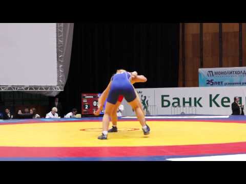 Ярыгин-2014: До 60 кг. Светлана Липатова - Анастасия Хучок (Белоруссия)