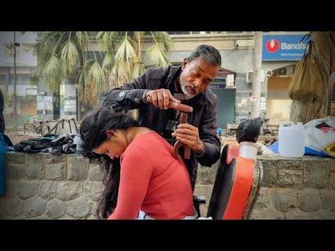 ASMR Only TINGLES | MAYA's Mind FREEZES ! Waris Barber's POWERFUL Head Massage