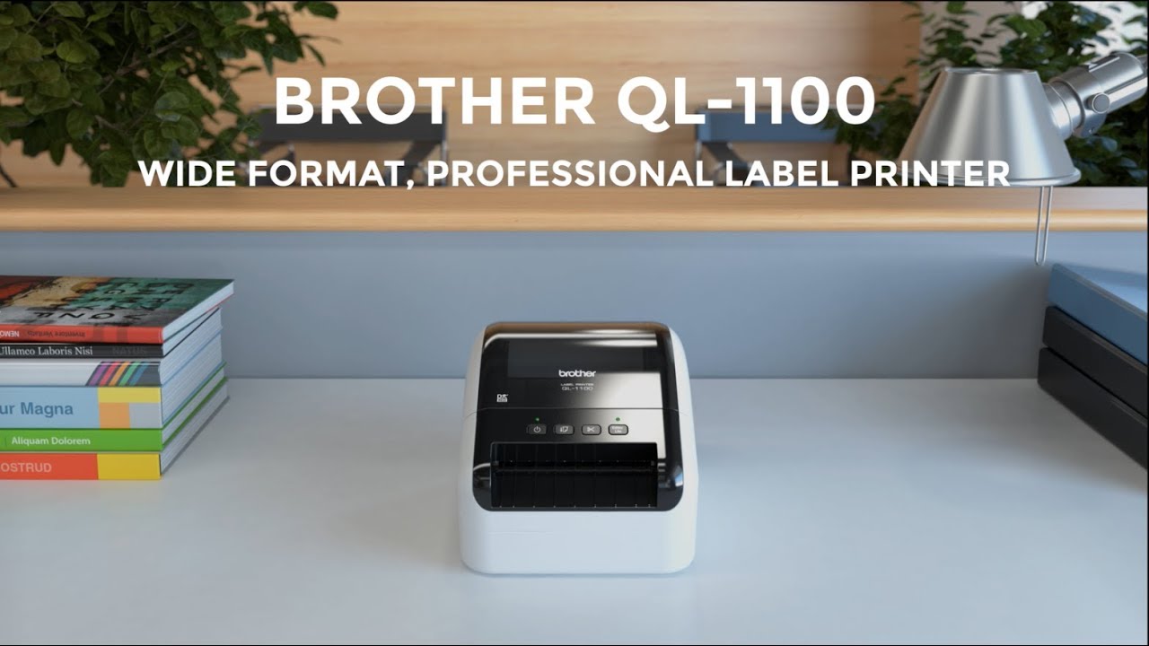 Brother Imprimante pour étiquettes P-touch QL-1110NWB